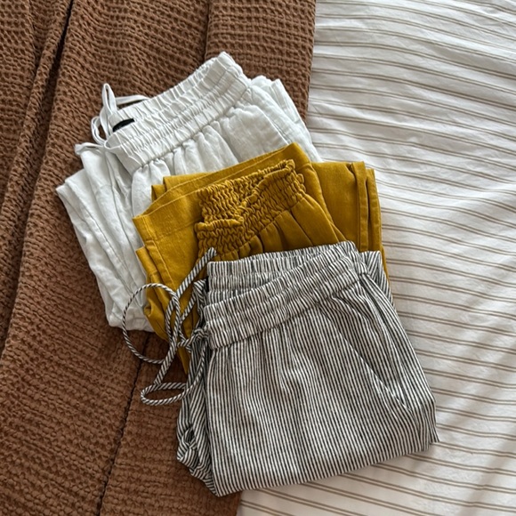 J. Crew Pants - • Linen Pants Bundle •